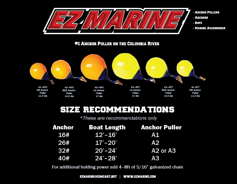 EZ Marine has the best anchor puller's on the Columbia River! - EZ Marine  Products